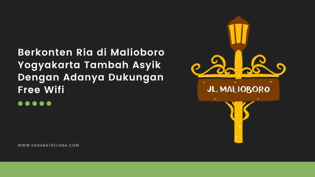 Free Wifi Malioboro Yogyakarta