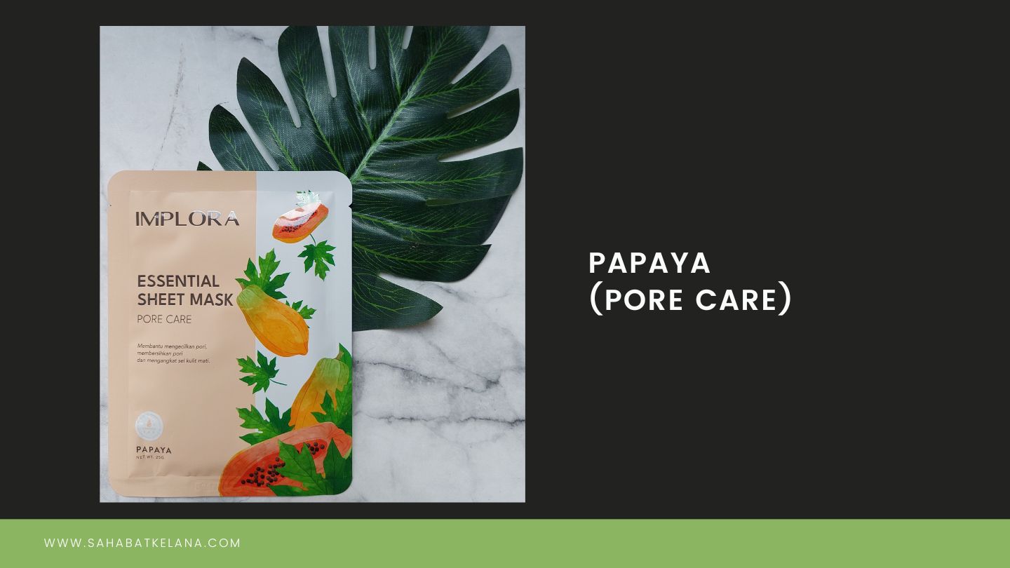 Papaya Sheet Mask Implora